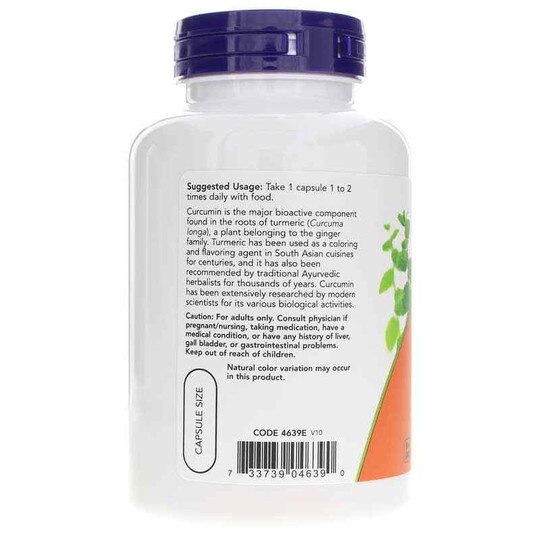 Turmeric Curcumin, NOW